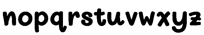NerdNerd Bold Font LOWERCASE
