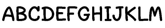 NerdNerd Medium Font UPPERCASE