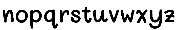 NerdNerd Medium Font LOWERCASE