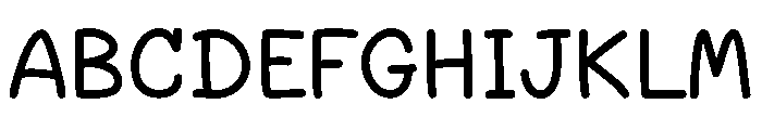 NerdNerd Regular Font UPPERCASE