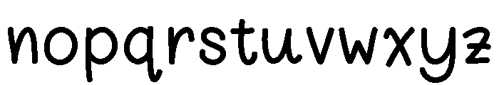 NerdNerd Regular Font LOWERCASE