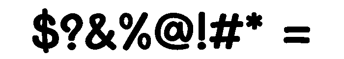 NerdNerd Semi Bold Font OTHER CHARS