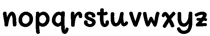 NerdNerd Semi Bold Font LOWERCASE