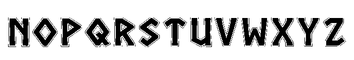 Nerian Regular Font LOWERCASE