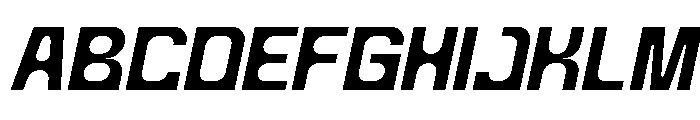 Nerlios Italic Font UPPERCASE