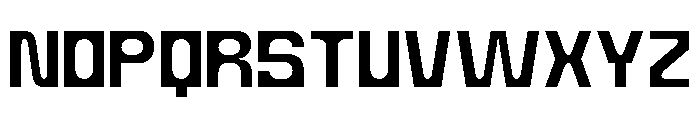 Nerlios Regular Font UPPERCASE