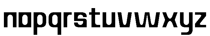 Nerlios Regular Font LOWERCASE