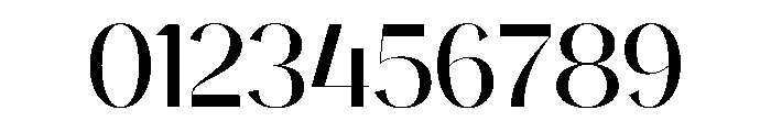 Nerona Regular Font OTHER CHARS
