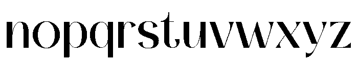 Nerona Regular Font LOWERCASE