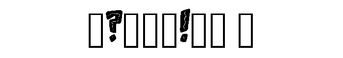 Nervous Angles By Squee Regular Font OTHER CHARS
