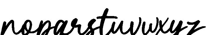 Nesta Mastone Regular Font LOWERCASE