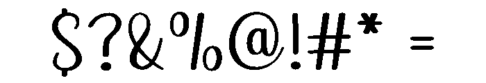 Nesthink Font OTHER CHARS