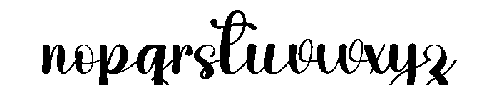 Nesthink Font LOWERCASE