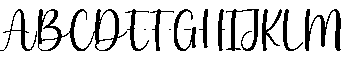 Netalim Font UPPERCASE