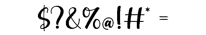 Nettiola Font OTHER CHARS
