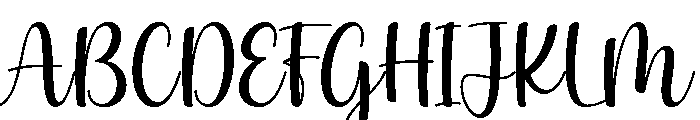 Nettiola Font UPPERCASE