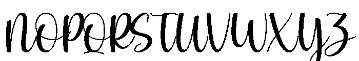 Nettiola Font UPPERCASE