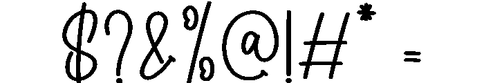 Netural Christmas Font OTHER CHARS
