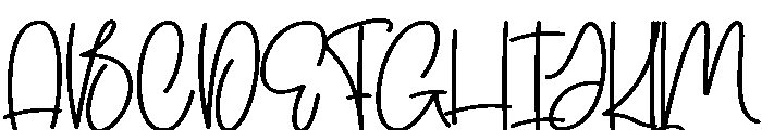 Netural Christmas Font UPPERCASE