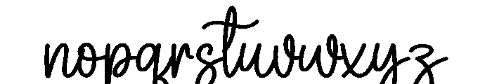 Netural Christmas Font LOWERCASE