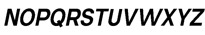 Neue Celso Bold Italic Font UPPERCASE