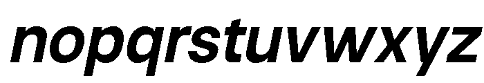 Neue Celso Bold Italic Font LOWERCASE