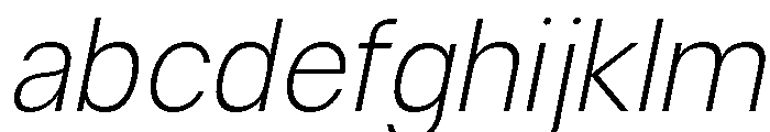 Neue Celso Extra Light Italic FONT