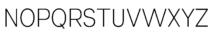 Neue Celso Extra Light Font UPPERCASE