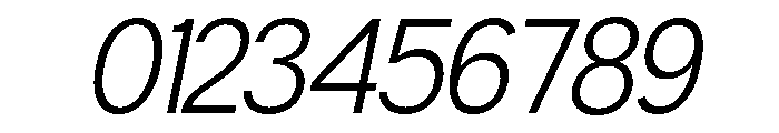 Neue Celso Light Italic Font OTHER CHARS
