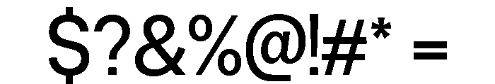 Neue Celso Medium Font OTHER CHARS