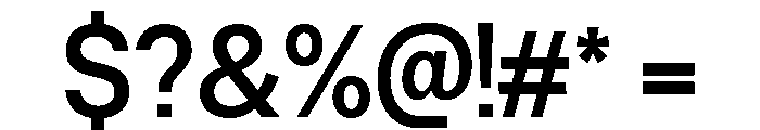 Neue Celso Semi Bold Font OTHER CHARS