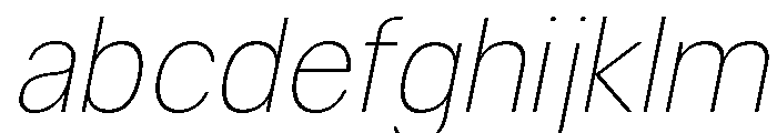 Neue Celso Thin Italic FONT