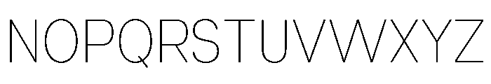 Neue Celso Thin Font UPPERCASE