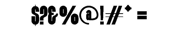 Neue Gustland Font OTHER CHARS