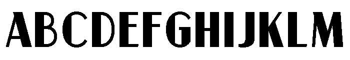 Neuford-Bold Font UPPERCASE