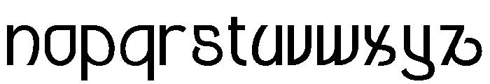 Neumonics Regular Font LOWERCASE