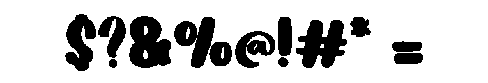 Neusro Bleach Regular Font OTHER CHARS