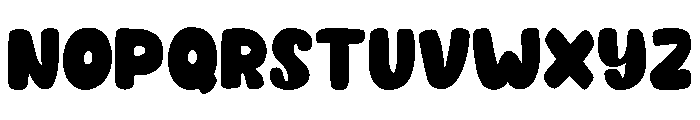Neusro Bleach Regular Font UPPERCASE