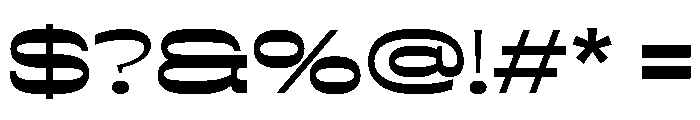 Neustar Reverse Regular Font OTHER CHARS