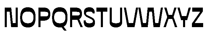 Neustar Reverse Regular Font LOWERCASE