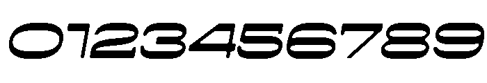 Neustar Reverse Rounded Italic Font OTHER CHARS