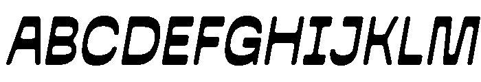 Neustar Reverse Rounded Italic FONT