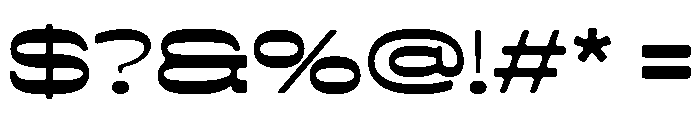 Neustar Reverse Rounded Regular Font OTHER CHARS