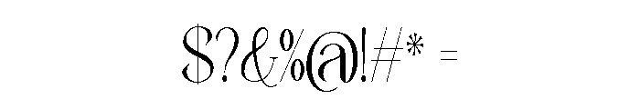 Neutral Dreamin Regular Font OTHER CHARS