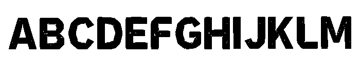 Neven Regular Font UPPERCASE