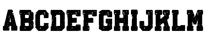Never Give Up Regular Font UPPERCASE