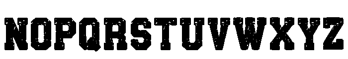 Never Give Up Regular Font UPPERCASE