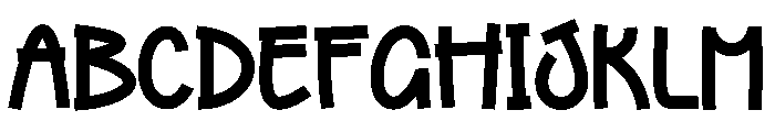 Never Smash Font UPPERCASE