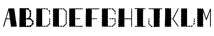 Nevilny Font UPPERCASE