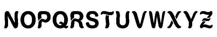 Nevon Regular Font UPPERCASE